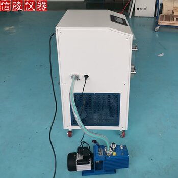 多肽类冷冻干燥机LGJ-10FD电加热冻干机 中型冷冻干燥机的制冷工程应用